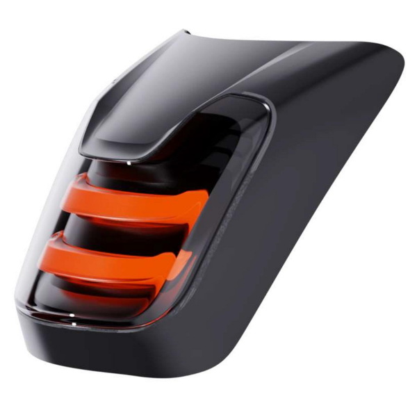 LED-Rücklicht - SIP/KOSO - Vespa GTS/GTV/HPE 125-​310 ccm (ab Bj. 2023) - schwarz-glänzend/getönt